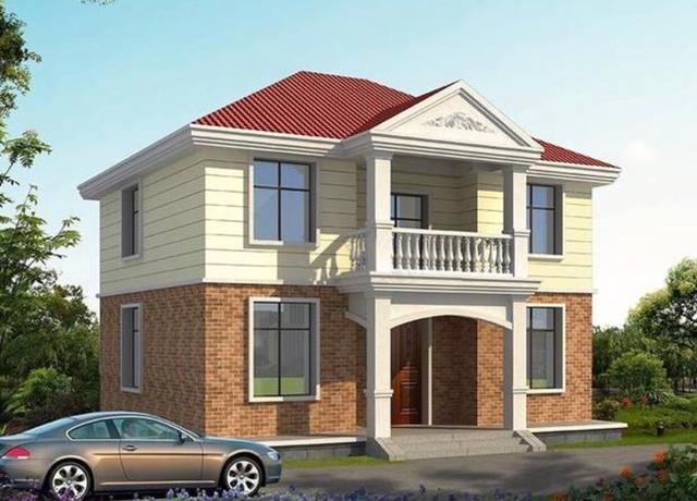 開間進深9米，占地100平米的兩款二層農村自建房設計圖，非常實用的戶型