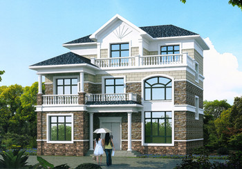 兩層半20萬農(nóng)村自建房，占地120平米左右