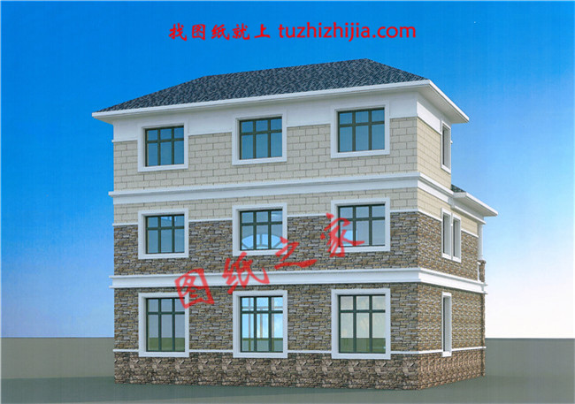 兩層半20萬農村自建房，占地120平米左右