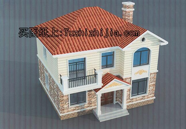 小戶型二層小樓圖，小面積蘊藏大功能，時尚、簡約