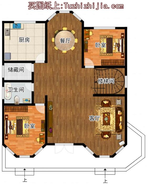 精選5套農村三層樓房新款圖片，第4套30萬，第3套最美？