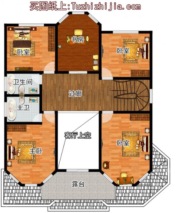 精選5套農村三層樓房新款圖片，第4套30萬，第3套最美？