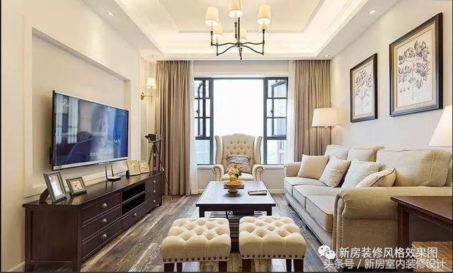 這是一款85平的美式兩房，全屋精致漂亮，簡(jiǎn)潔大方，朋友卻說(shuō)地板是一大敗筆！