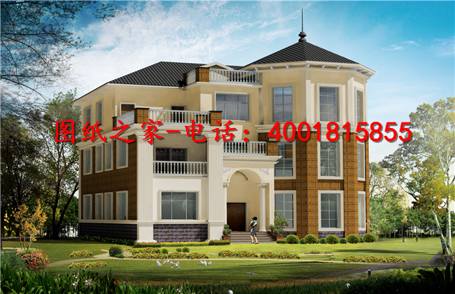 2款最新農村三層樓房照片，城里人愛第1款村里人更愛第2款