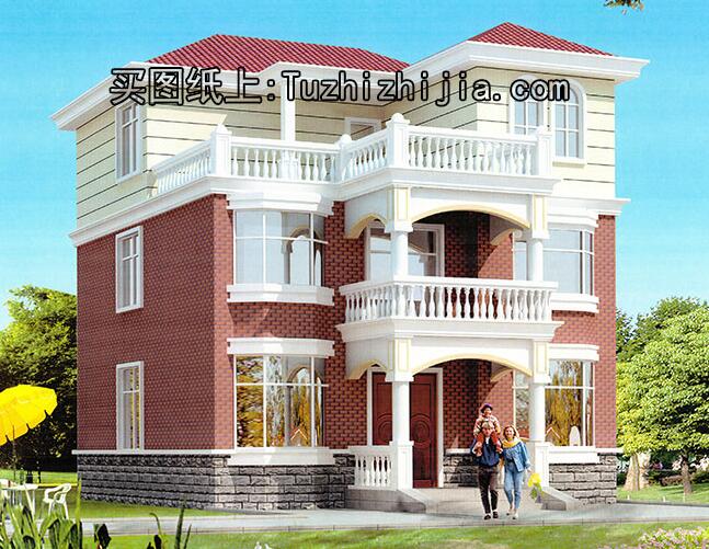 2款最新農村三層樓房照片，城里人愛第1款村里人更愛第2款