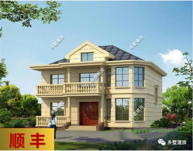 看上去毫無建房欲望的自建房設計圖紙，誰能想到建出來的房子這么好看