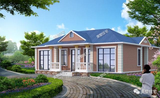 農(nóng)村建房越高越好？不見得，這5款一層別墅設(shè)計(jì)圖紙，美觀又經(jīng)濟(jì)適用