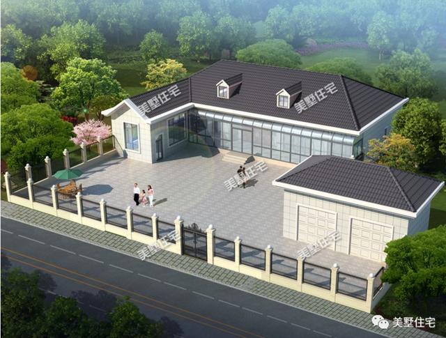 農(nóng)村建房越高越好？不見得，這5款一層別墅設(shè)計(jì)圖紙，美觀又經(jīng)濟(jì)適用