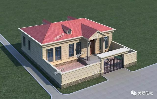 農(nóng)村建房越高越好？不見得，這5款一層別墅設(shè)計(jì)圖紙，美觀又經(jīng)濟(jì)適用