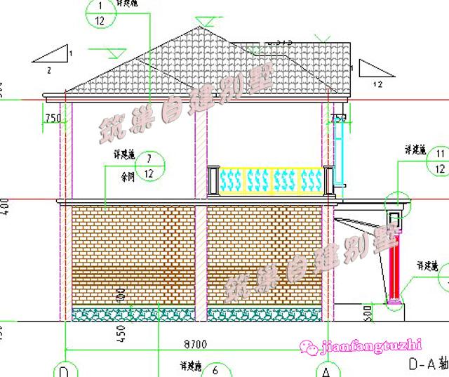 20x10米二層農村自建房別墅設計效果圖平面圖，建了這樣的房子，保證人人夸