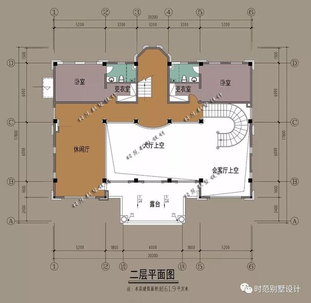 帶地下車庫，茶室和書房的三層歐式別墅設(shè)計圖，9室4廳，適合農(nóng)村自建！