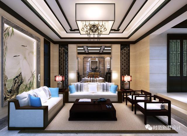 帶地下車庫，茶室和書房的三層歐式別墅設(shè)計圖，9室4廳，適合農(nóng)村自建！