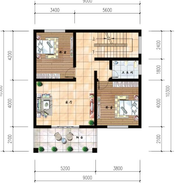 宅基地小沒關(guān)系，推薦三款占地面積80平方農(nóng)村別墅設(shè)計圖，你應(yīng)該喜歡！