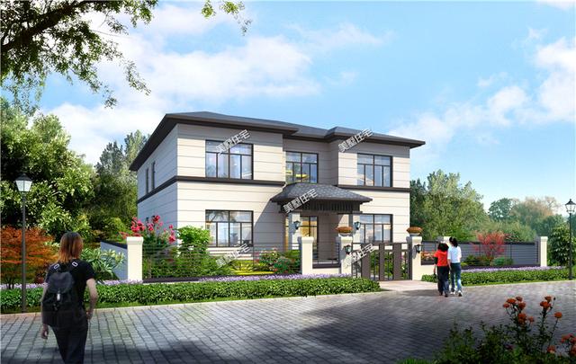 5款二層農(nóng)村簡(jiǎn)歐別墅設(shè)計(jì)圖，造價(jià)經(jīng)濟(jì)功能多，風(fēng)景先生看了都說好