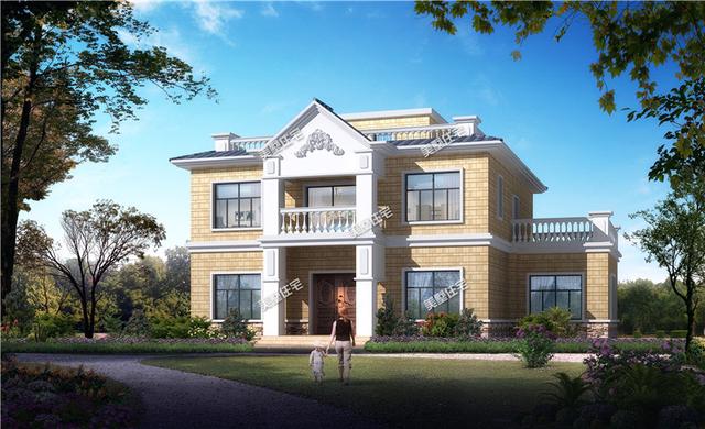 5款二層農(nóng)村簡(jiǎn)歐別墅設(shè)計(jì)圖，造價(jià)經(jīng)濟(jì)功能多，風(fēng)景先生看了都說好