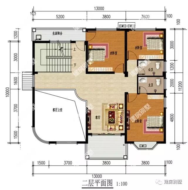 四層別墅一定要建的氣派，像這兩款別墅設計圖建好后誰看誰羨慕