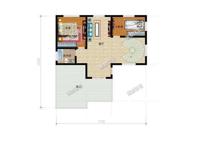 3款三層自建房別墅設(shè)計(jì)圖，歐式外觀內(nèi)在實(shí)用，設(shè)計(jì)華麗，戶型合理