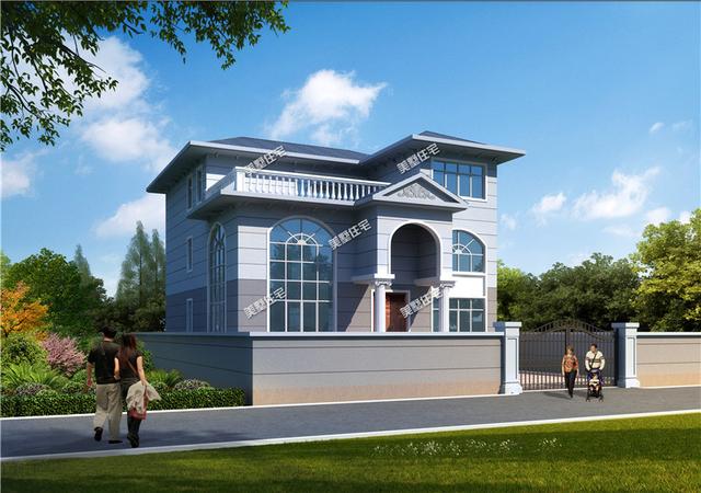 3款三層自建房別墅設(shè)計(jì)圖，歐式外觀內(nèi)在實(shí)用，設(shè)計(jì)華麗，戶型合理