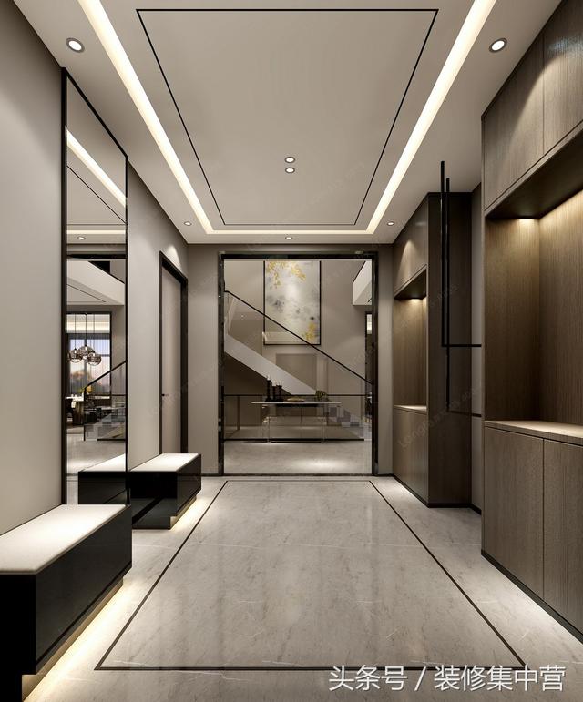 650㎡時尚混搭別墅裝修案例，多元化設(shè)計元素相結(jié)合，服裝可以混搭，房子也可以