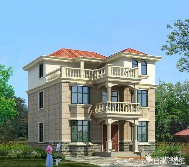 今年最暢銷的9款農村別墅設計施工圖，總有適合你的那一款