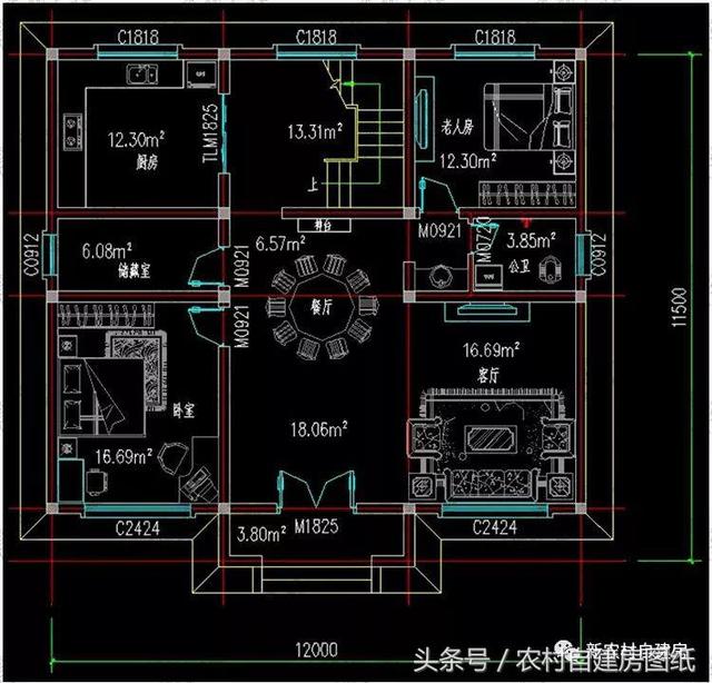 今年最暢銷的9款農村別墅設計施工圖，總有適合你的那一款