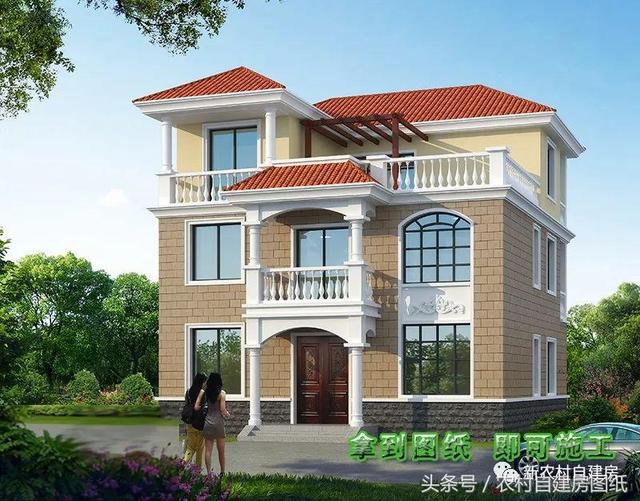 今年最暢銷的9款農村別墅設計施工圖，總有適合你的那一款