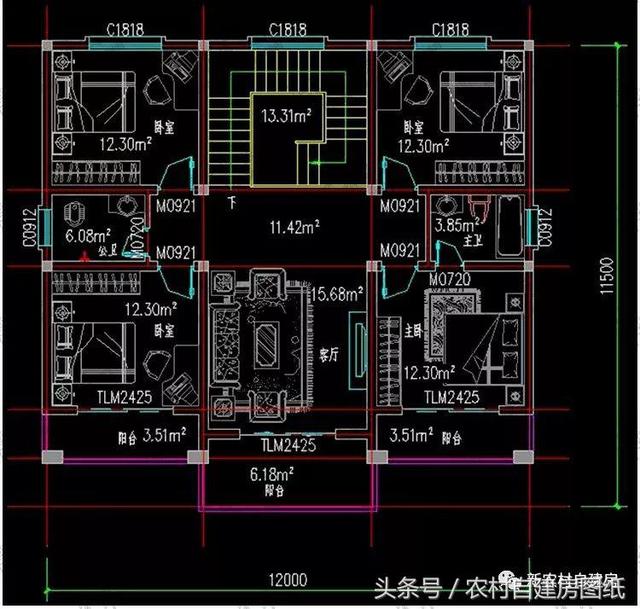 今年最暢銷的9款農村別墅設計施工圖，總有適合你的那一款
