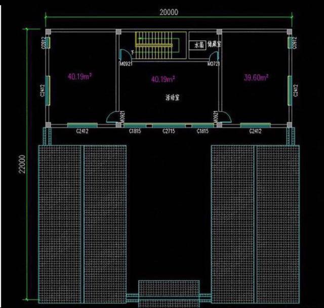 傳統(tǒng)中式四合院別墅設(shè)計圖，農(nóng)村自建房的優(yōu)選，你需要的它都有