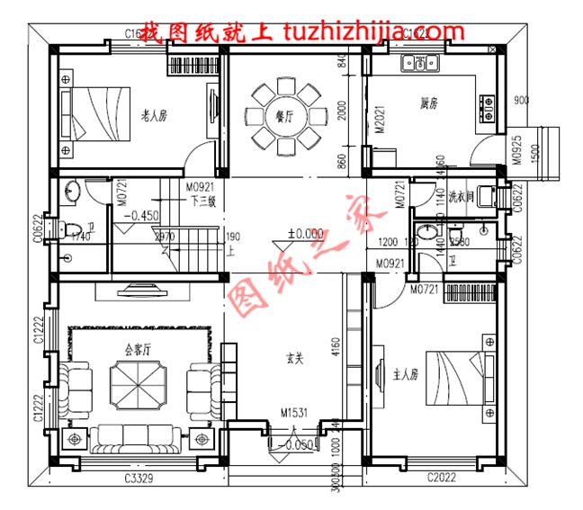 最好看的農(nóng)村二層樓房,第1款23萬建好，第2款25萬建好，但都喜歡第1款？