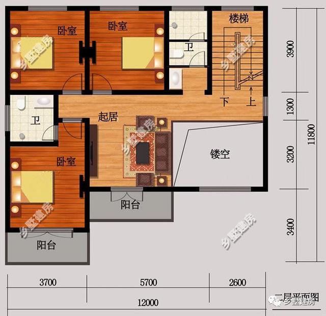 2款農(nóng)村三層別墅設(shè)計圖，豪華大氣，不到30萬卻建出了豪宅的效果！你會選哪款？