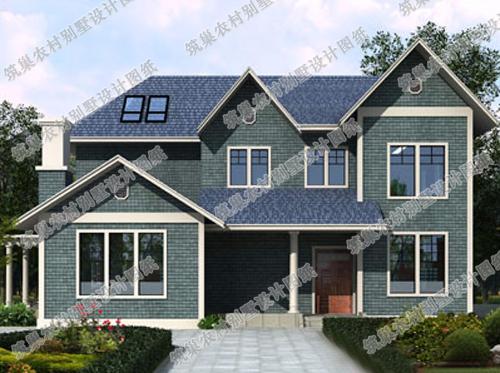 16×12米4廳8臥三層自建房，低調(diào)而穩(wěn)重，，造價30萬以內(nèi)，帶家庭影院+吧臺