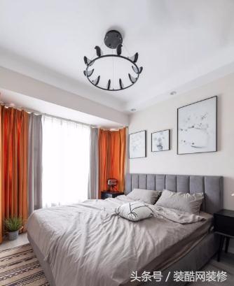 小戶型85㎡簡約北歐風3居室，軟硬裝花了17萬，儲物空間大，電視墻裝修最成功！