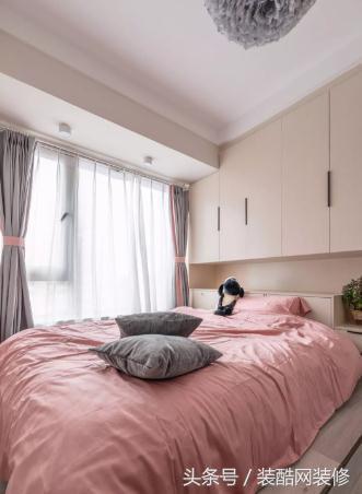 小戶型85㎡簡約北歐風3居室，軟硬裝花了17萬，儲物空間大，電視墻裝修最成功！