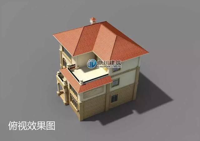 三層歐式別墅設計圖，11.8x12.5米，有棋牌室、多功能廳，含7個臥室，案例2最美，案例3花了50萬