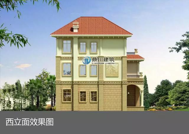 三層歐式別墅設計圖，11.8x12.5米，有棋牌室、多功能廳，含7個臥室，案例2最美，案例3花了50萬