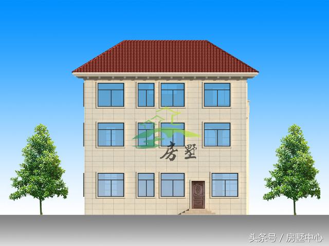 湖南衡陽(yáng)三層精品小別墅設(shè)計(jì)圖，豪華大氣，占地還小！