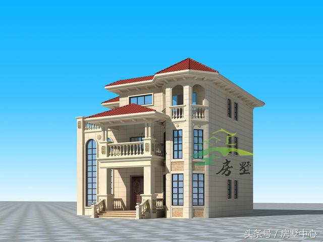 湖南衡陽(yáng)三層精品小別墅設(shè)計(jì)圖，豪華大氣，占地還小！