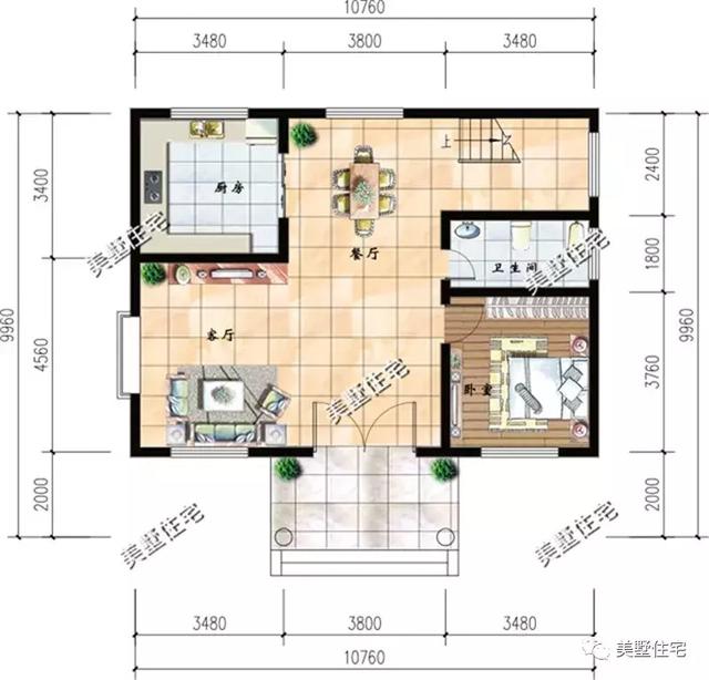 11X11米二層農(nóng)村自建房，帶大露臺，如果要建房，一定要先看它