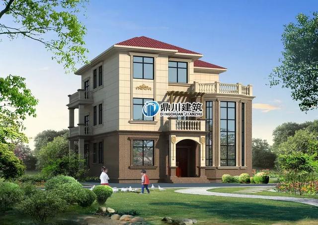 12套歐式自建別墅設(shè)計(jì)圖，任意一棟都精致大氣，農(nóng)村生活一樣過的舒適有品味，不比城里差！