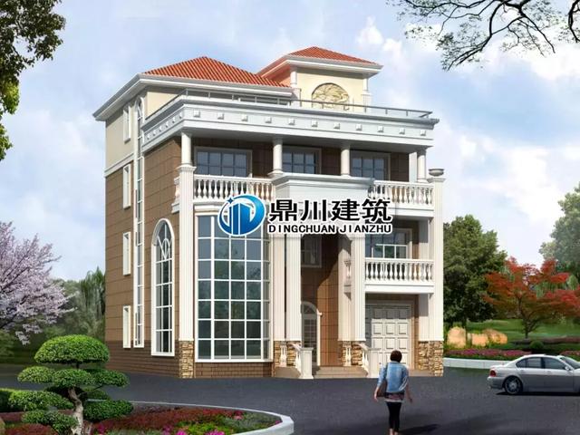 12套歐式自建別墅設(shè)計(jì)圖，任意一棟都精致大氣，農(nóng)村生活一樣過的舒適有品味，不比城里差！