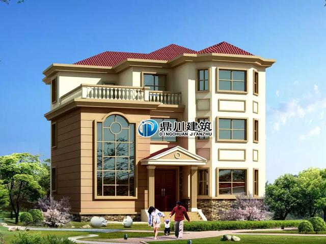 12套歐式自建別墅設(shè)計(jì)圖，任意一棟都精致大氣，農(nóng)村生活一樣過的舒適有品味，不比城里差！