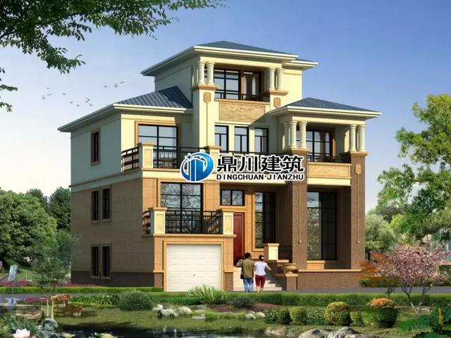 12套歐式自建別墅設(shè)計(jì)圖，任意一棟都精致大氣，農(nóng)村生活一樣過的舒適有品味，不比城里差！