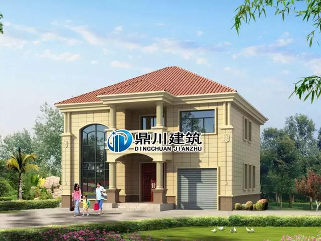 12套歐式自建別墅設(shè)計(jì)圖，任意一棟都精致大氣，農(nóng)村生活一樣過的舒適有品味，不比城里差！