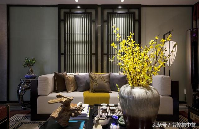 200平新中式裝修，現代時尚元素與傳統風格文化的融合與碰撞