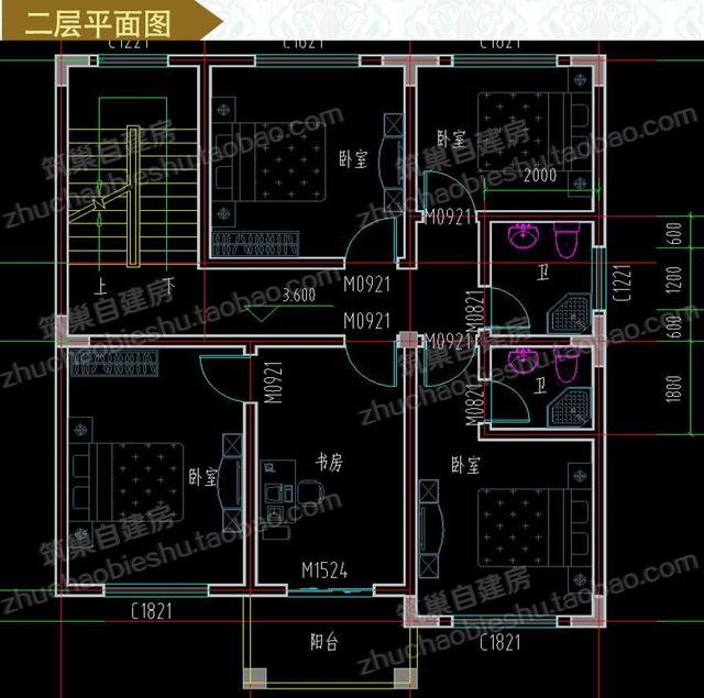 3款占地100平方米三層農(nóng)村獨(dú)棟自建別墅設(shè)計(jì)圖，豪華大氣，造價(jià)僅30萬