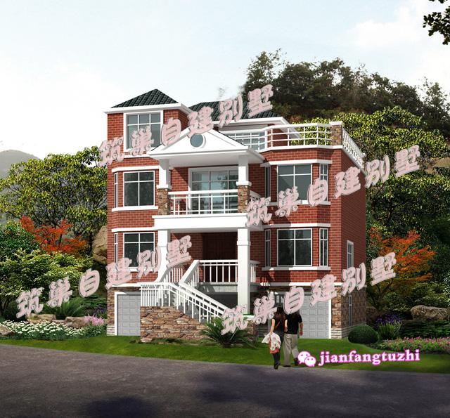 100㎡11x11米三層半農(nóng)村別墅設(shè)計(jì)圖，規(guī)整又溫馨，帶架空層