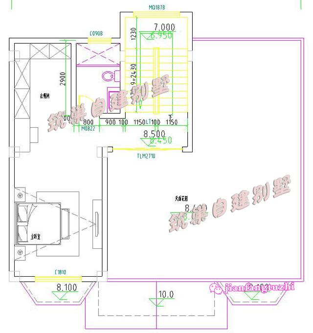 100㎡11x11米三層半農(nóng)村別墅設(shè)計(jì)圖，規(guī)整又溫馨，帶架空層