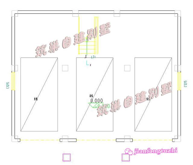 100㎡11x11米三層半農(nóng)村別墅設(shè)計(jì)圖，規(guī)整又溫馨，帶架空層