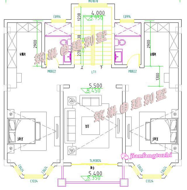100㎡11x11米三層半農(nóng)村別墅設(shè)計(jì)圖，規(guī)整又溫馨，帶架空層