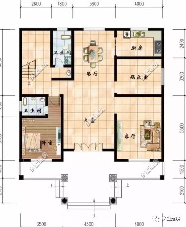 三層農村自建房，13.3×14.6米，完美的空間布局，完勝城市商品房！